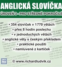 Anglická slovíčka - úroveň 3 pro středně pokročilé