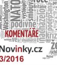 Komentáře Novinky.cz 3/2016