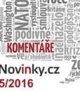 Komentáře Novinky.cz 5/2016