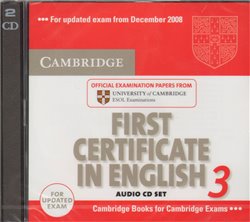 Cambridge First Certificate in English 3 for Updated Exam Audio CDs (1xCD-ROM)
