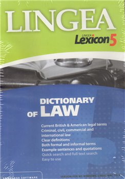 Dictionary of Law. Lexikon 5 (1xCD-ROM)